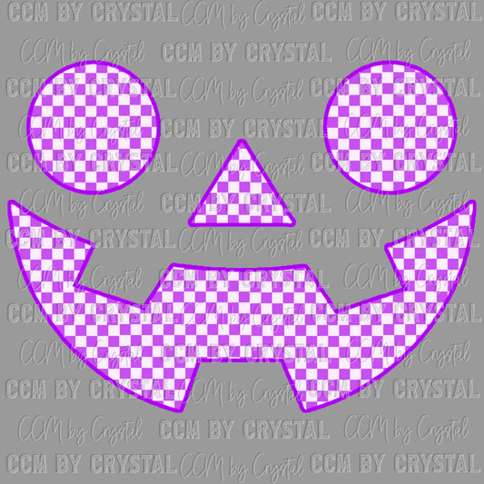 Jack O Lantern Pumpkin Fall Halloween Ready to Press Transfer DTF Transfer Sublimation Transfer