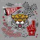 Wildcats Maroon Mascot Ready to Press Transfer DTF Transfer Sublimation Transfer