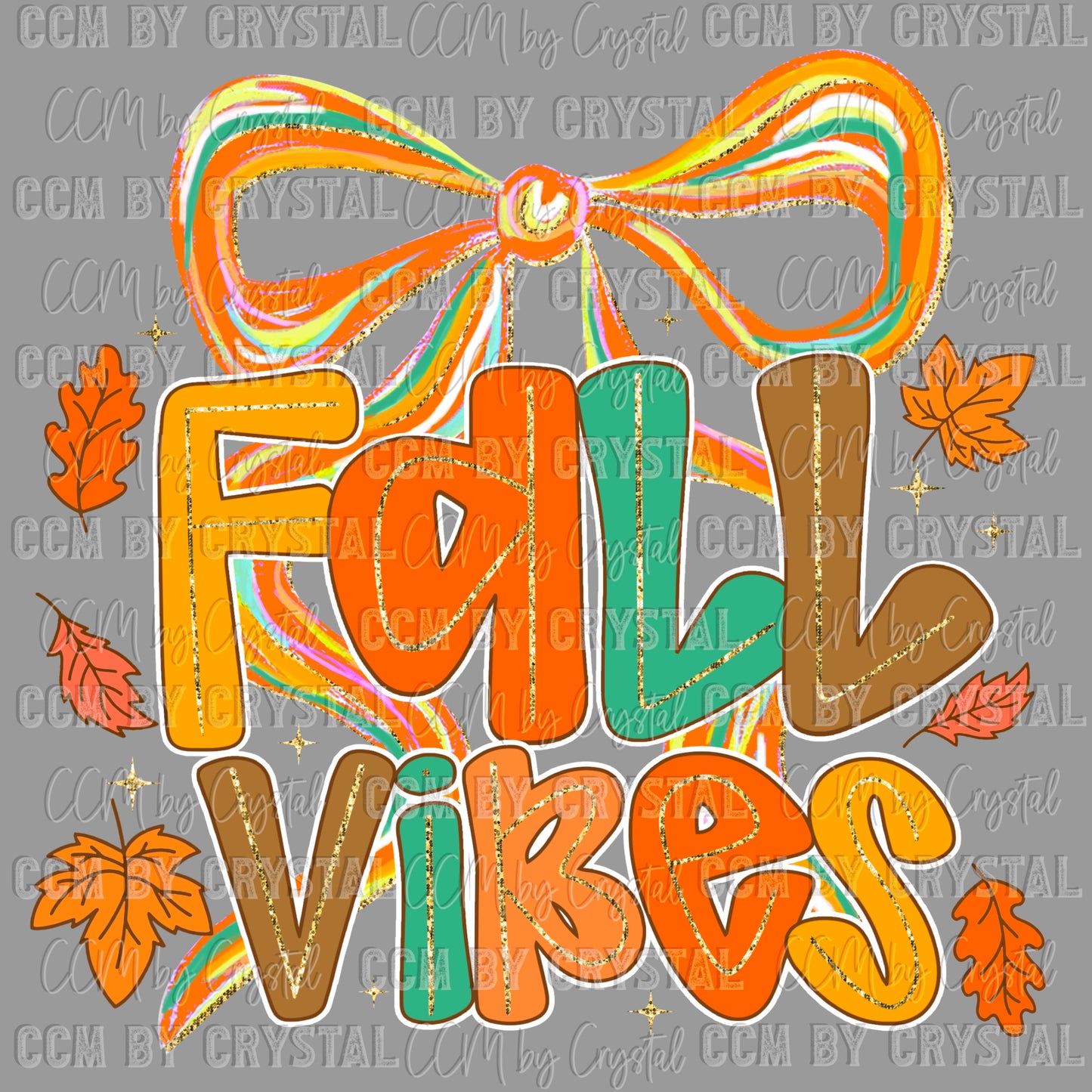 Fall Vibes Ready to Press Transfer DTF Transfer Sublimation Transfer