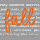 Fall Typography Ready to Press Transfer DTF Transfer