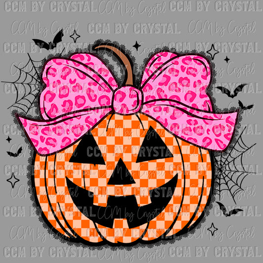 Girl Pumpkin Fall Ready to Press Transfer DTF Transfer Sublimation Transfer