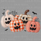 Patchwork Pumpkins Fall Ready to Press Transfer DTF Transfer Sublimation Transfer