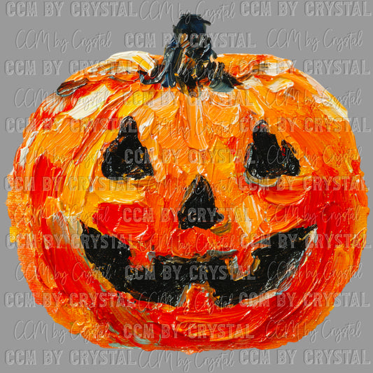 Pumpkin Fall Ready to Press Transfer DTF Transfer Sublimation Transfer