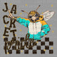 Jacket Pride Peace Sign Colorful Mascot Ready to Press Transfer DTF Transfer Sublimation Transfer
