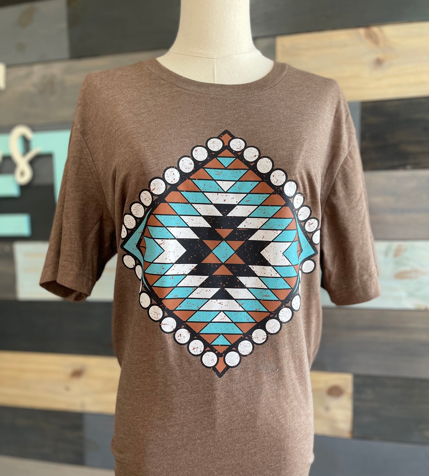 Aztec Western T-Shirt