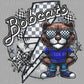 Bobcats Blue Sports Mascot Ready to Press Transfer DTF Transfer Sublimation Transfer