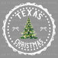 Personalized State Christmas Stamp Ready to Press Transfer DTF Transfer
