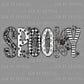 Spooky Halloween Ready to Press Transfer DTF Transfer Sublimation Transfer