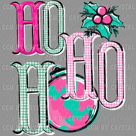 Christmas Ornament Ready to Press Transfer DTF Transfer Sublimation Transfer