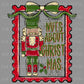 Nuts about Christmas Nutcracker Ready to Press Transfer DTF Transfer Sublimation Transfer