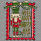 Nuts about Christmas Nutcracker Ready to Press Transfer DTF Transfer Sublimation Transfer