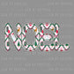 Noel Christmas Ready to Press Transfer DTF Transfer Sublimation Transfer