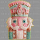 Faux French Knot Nutcracker Christmas Ready to Press Transfer DTF Transfer Sublimation Transfer