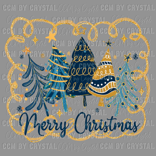 Merry Christmas Ready to Press Transfer DTF Transfer Sublimation Transfer