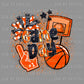 Game Day Basketball Mascot Sports Ready to Press Transfer DTF Transfer Sublimation Transfer