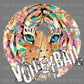 Colorful Tigers Volleyball Ready to Press Transfer DTF Transfer Sublimation Transfer