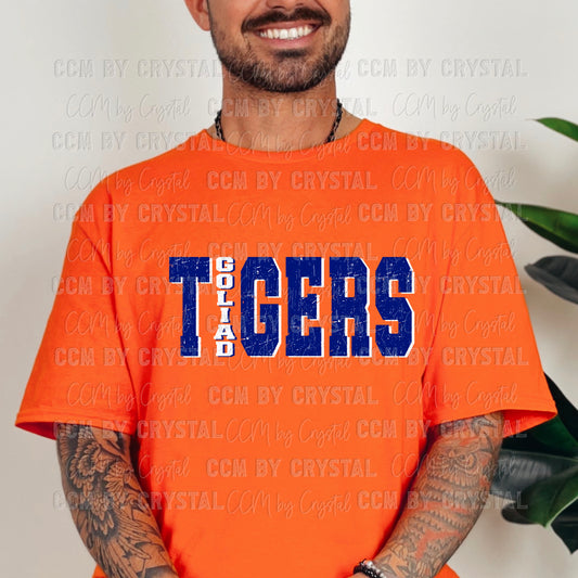 Goliad Tigers Orange T-Shirt