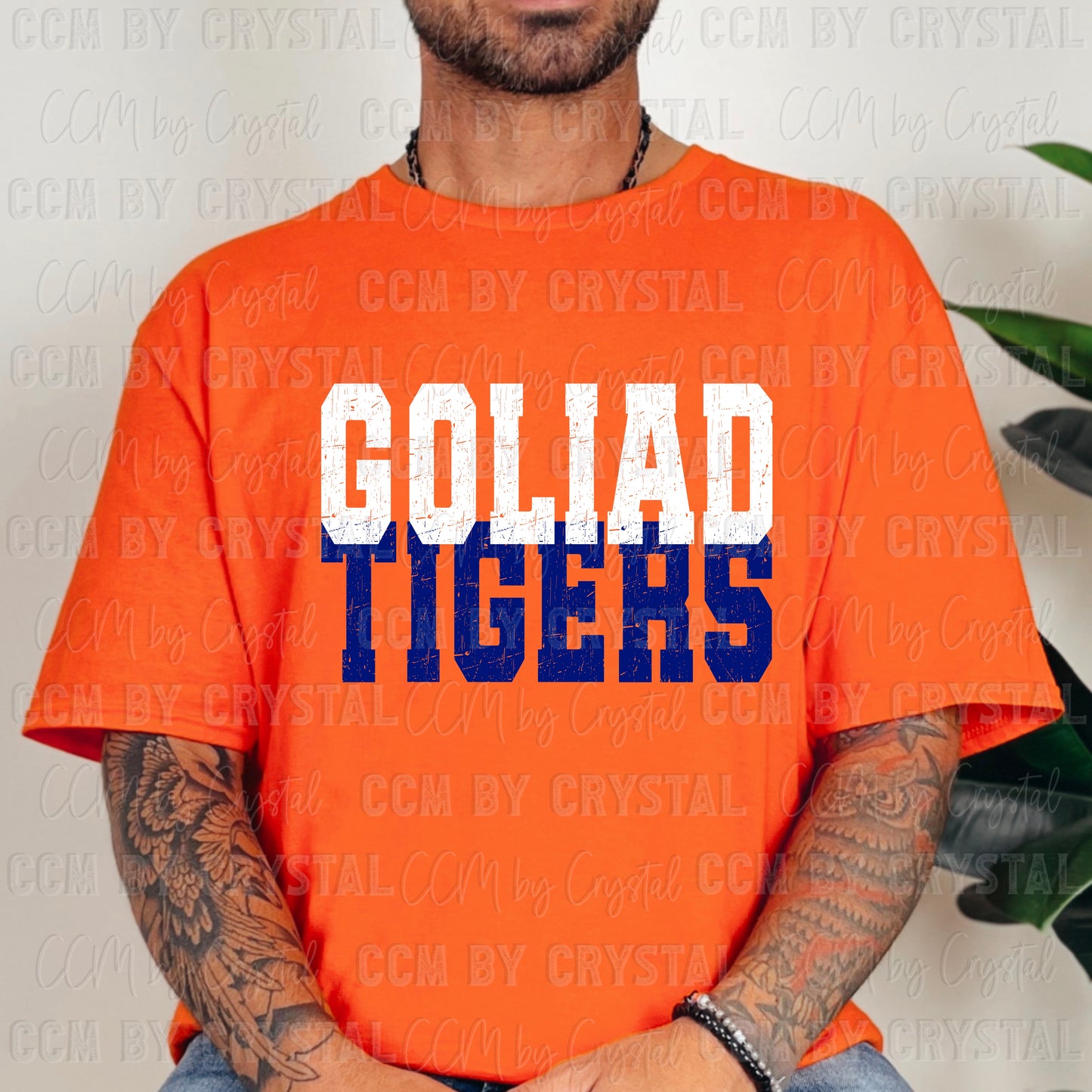 Goliad Tigers Orange T-Shirt