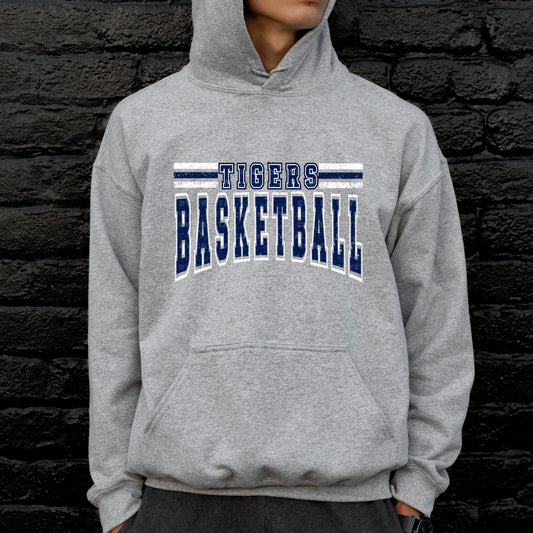 Tigers Basketball T-Shirt Sweatshirt Hoodie
