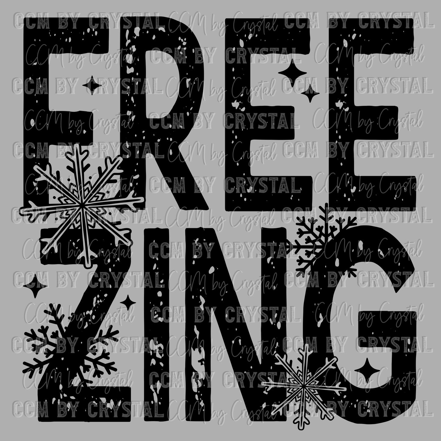 Freezing UV DTF Transfer Sticker UV Transfer Ready to Apply