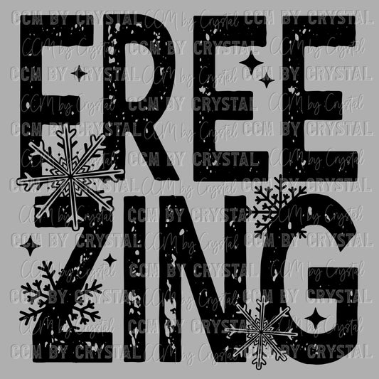 Freezing UV DTF Transfer Sticker UV Transfer Ready to Apply