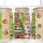 It’s the Most Wonderful Time of the Year Winter Christmas Transfer 16oz Libby Glass Can Wrap Ready to Apply