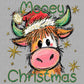 Mooey Christmas Cow Winter Christmas UV DTF Transfer Sticker UV Transfer Ready to Apply