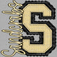 S Sandcrabs Preppy Mascot Ready to Press Instant Peel DTF Transfers Sublimation Transfers