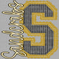 S Sandcrabs Preppy Mascot Ready to Press Instant Peel DTF Transfers Sublimation Transfers