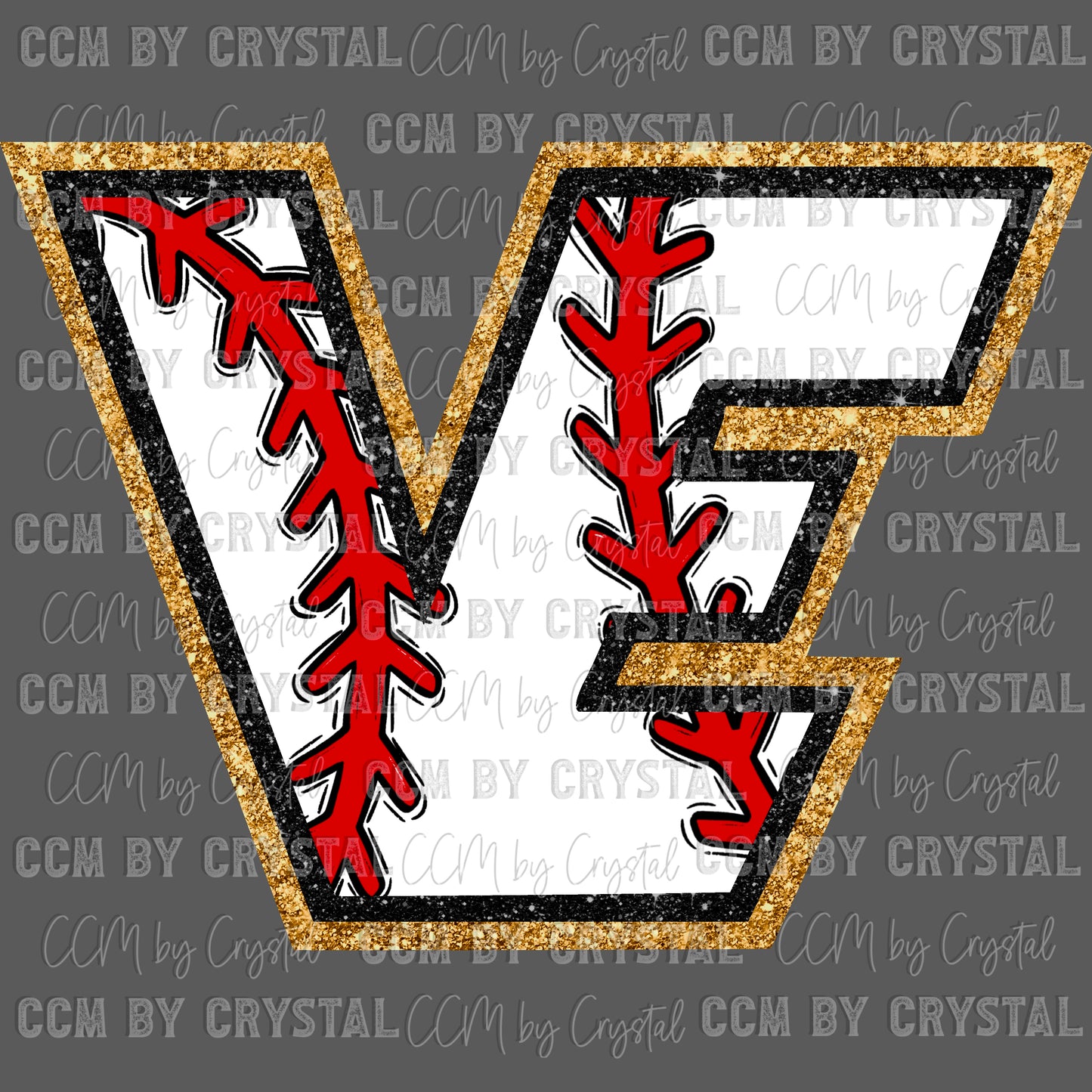 Victoria East Titans Baseball Mascot Faux Glitter Ready to Press Instant Peel DTF Transfers Sublimation Transfers