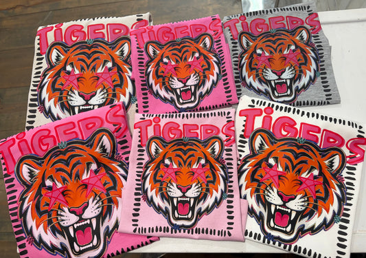 Tigers Starstruck Pink Out T Shirt