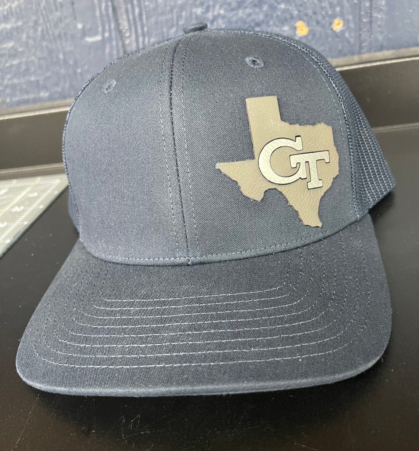 Goliad GT Faux Leather Cap Hat Richardson 112
