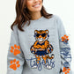 Tigers Cheerleader Go Fight Win T-Shirt Sweatshirt