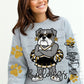 Bulldogs Gold Black Cheerleader Go Fight Win T-Shirt Sweatshirt