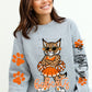 Bobcats Orange Cheerleader Go Fight Win T-Shirt Sweatshirt