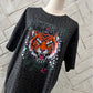 Let's Go Tigers Leopard T Shirt