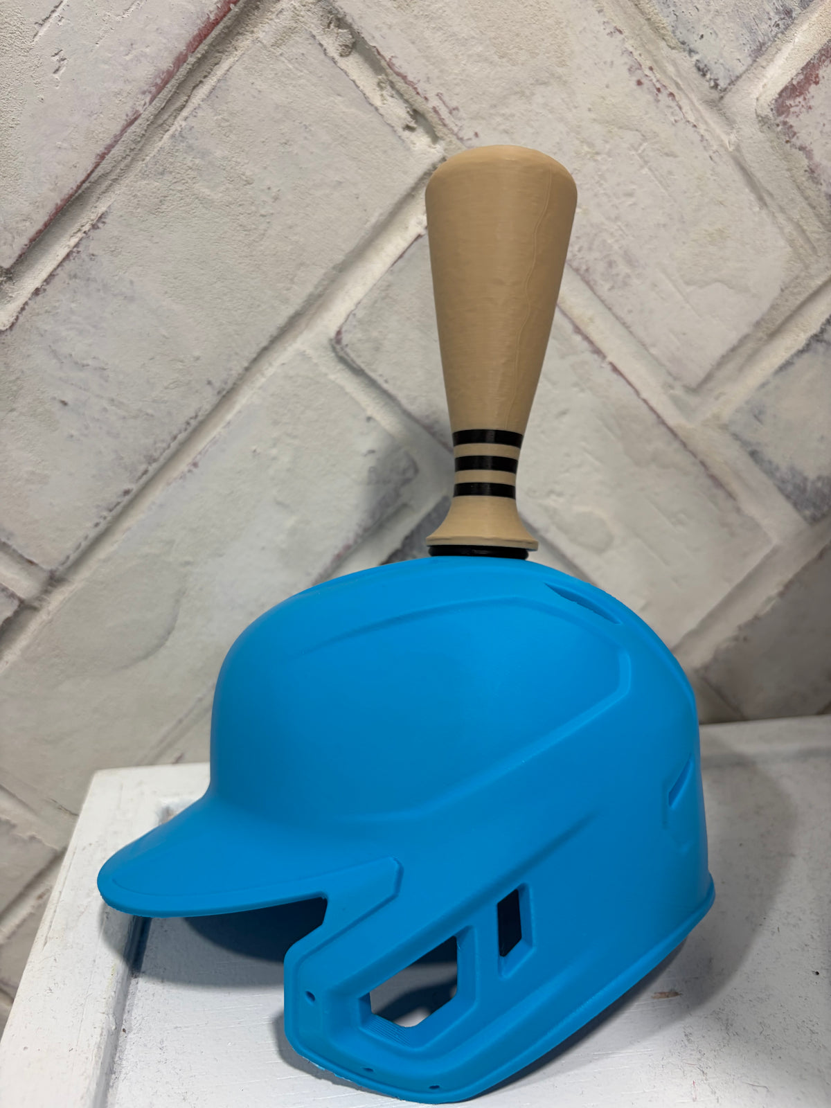 Baseball Helmet Cow Bells 3D Printed