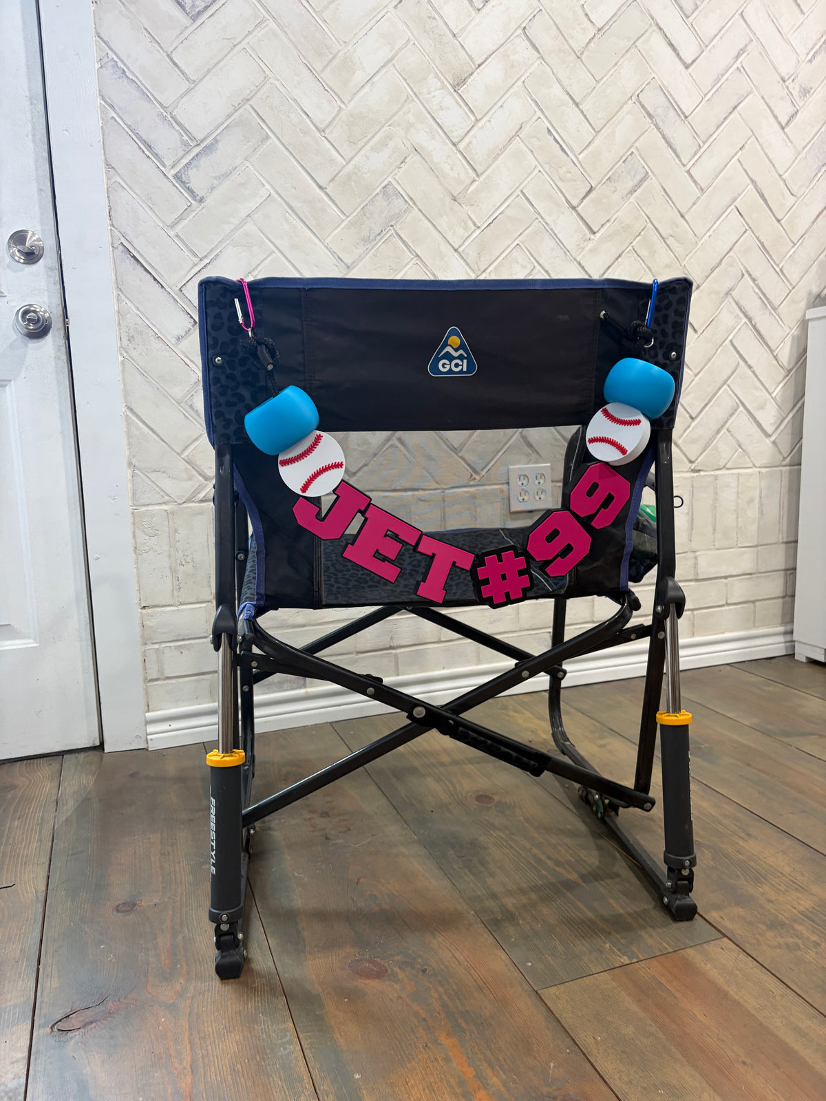 Sports Chair Charm Chains 3D Printed
