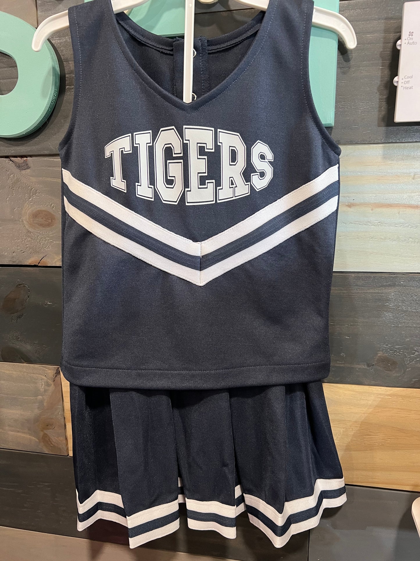 Cheer Uniform Navy White Tigers
