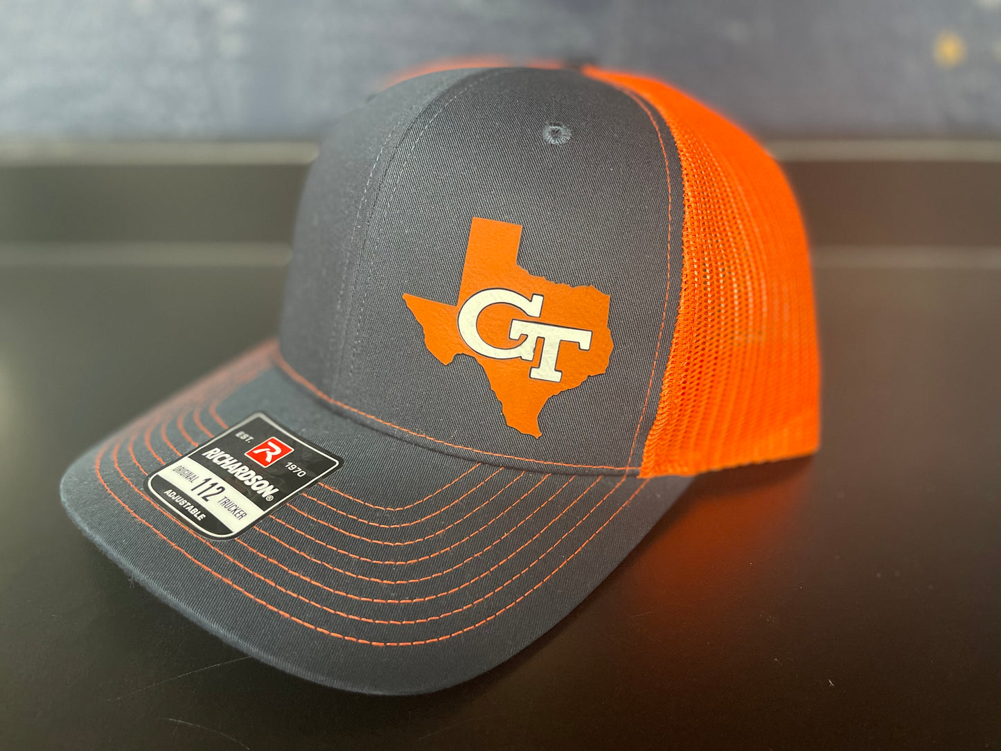 GT Faux Leather Cap Hat Richardson 112