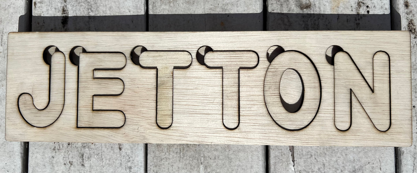 Personalized Name Puzzle