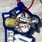 Goliad LL Keychain Ball/Bat Bag Tag