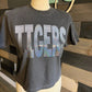 Tigers Cropped Spangle Pepper Comfort Colors T-Shirt