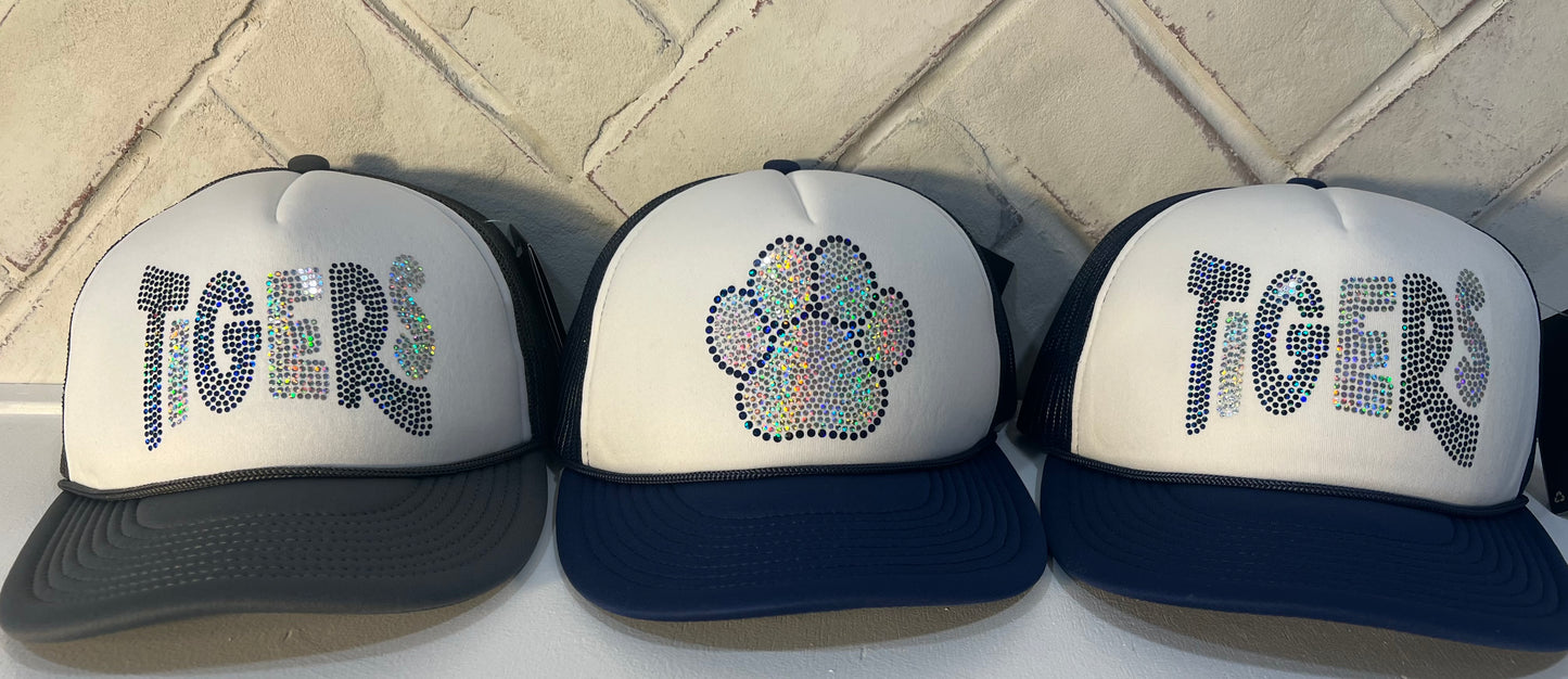 Tigers / Tiger Paw Spangle Foam Trucker Hat