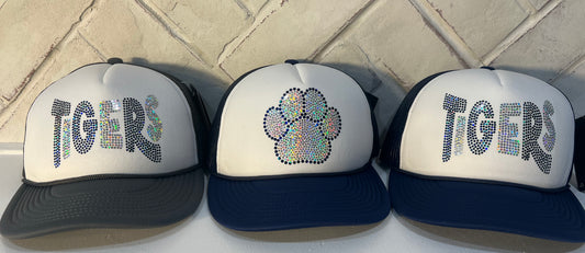 Tigers / Tiger Paw Spangle Foam Trucker Hat