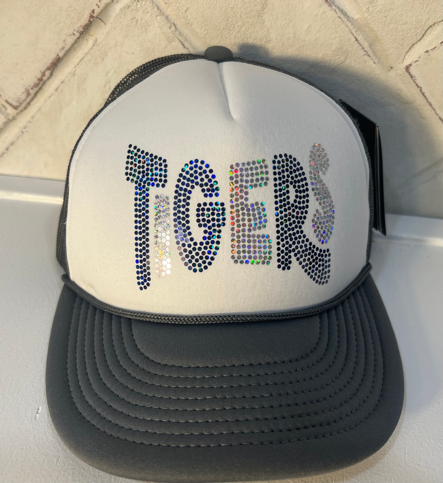Tigers / Tiger Paw Spangle Foam Trucker Hat