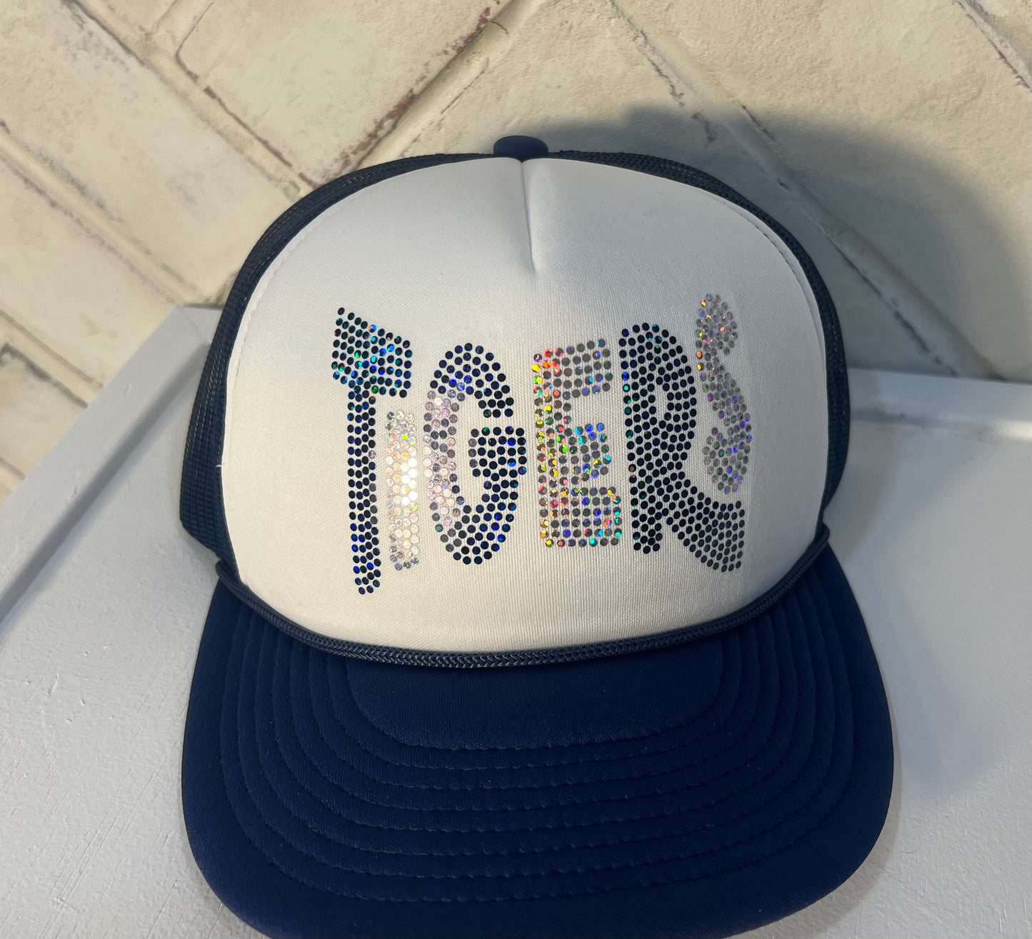 Tigers / Tiger Paw Spangle Foam Trucker Hat