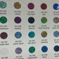 C Cuero Gobblers 11" 3-Color Ready to Press Spangle Transfer Bling Transfer Sparkle Transfer