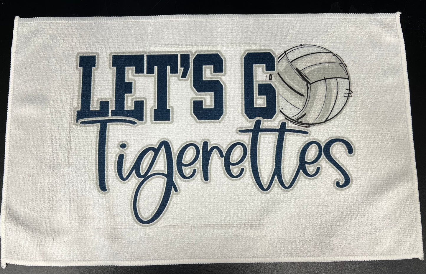 Let's Go Tigerettes Tigers Rally Towel Tigers Spangle Rally Towel