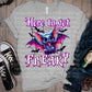 Here to get Freaky Bat Halloween Ready to Press Transfer DTF Transfer Sublimation Transfer